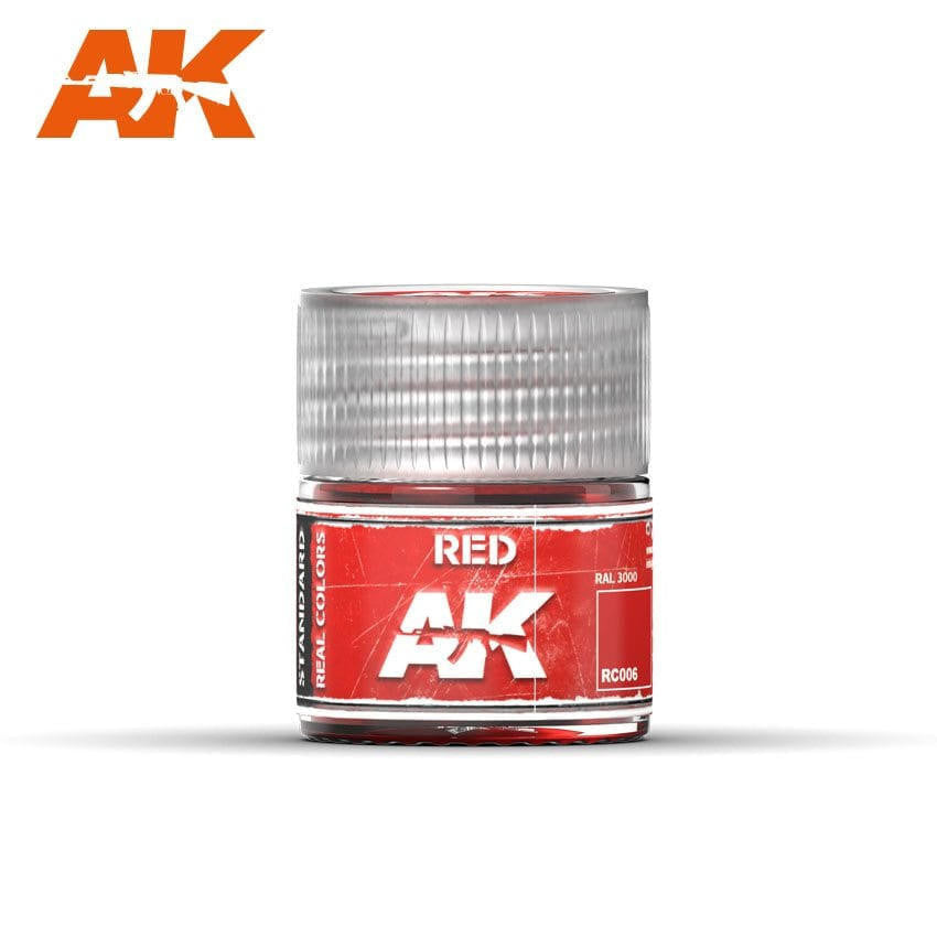 AK Interactive Real Colors Red - 10ml RC006